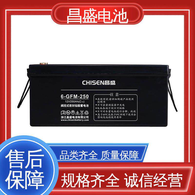 昌盛6-GFM-250ups不间断电源医疗设备铅酸蓄电池12V