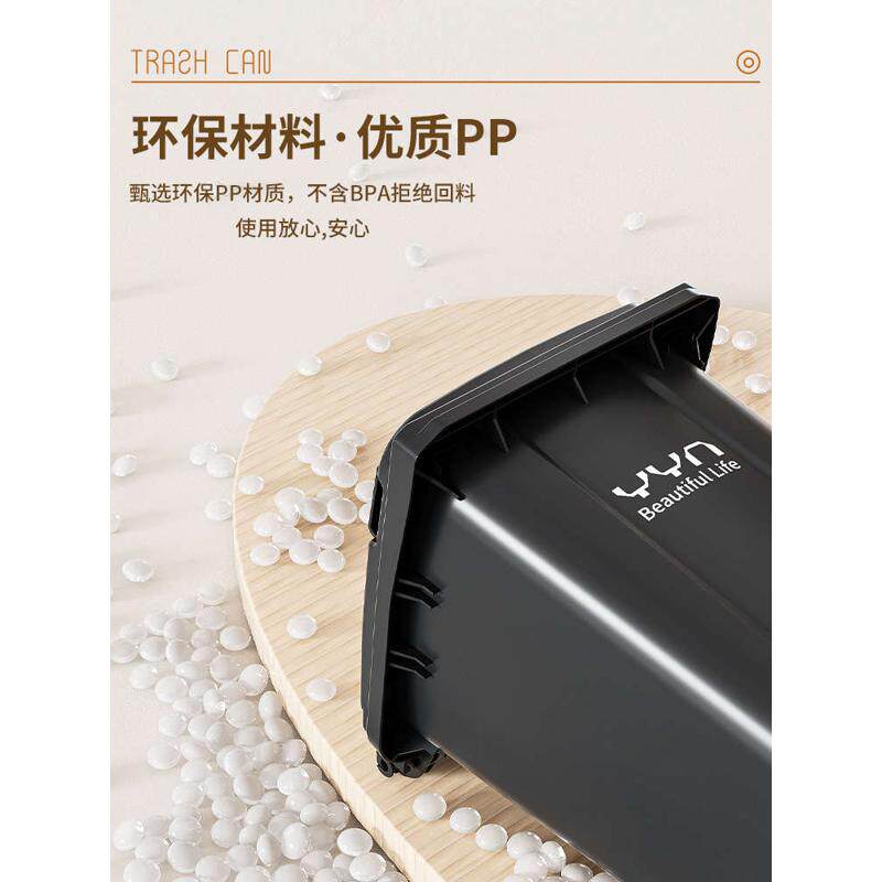 大号户外环卫垃圾桶大容量商用移动带轮子推拉带盖垃圾箱粉芽