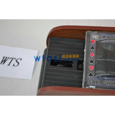 木制木质二副洗牌机CARD shuffler