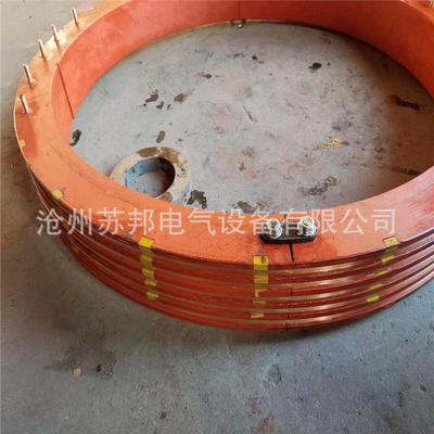 苏邦厂家 供应大功率集电环 1米直径 两半式集电环 电机导电滑环