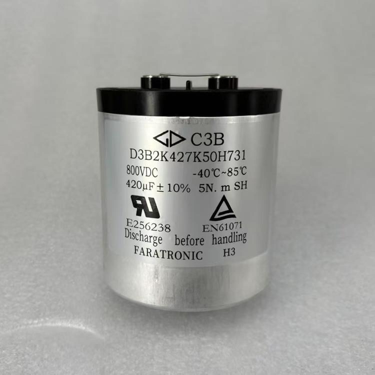 法拉D3B2K427K50H731420UF800V86*95mmC3B薄膜电容器