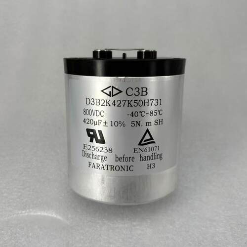 法拉D3B2K427K50H731420UF800V86*95mmC3B薄膜电容器