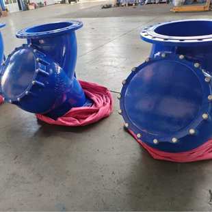 DN400 GL41H全通径Y型过滤器厂家直供球墨铸铁法兰除污过滤器DN50