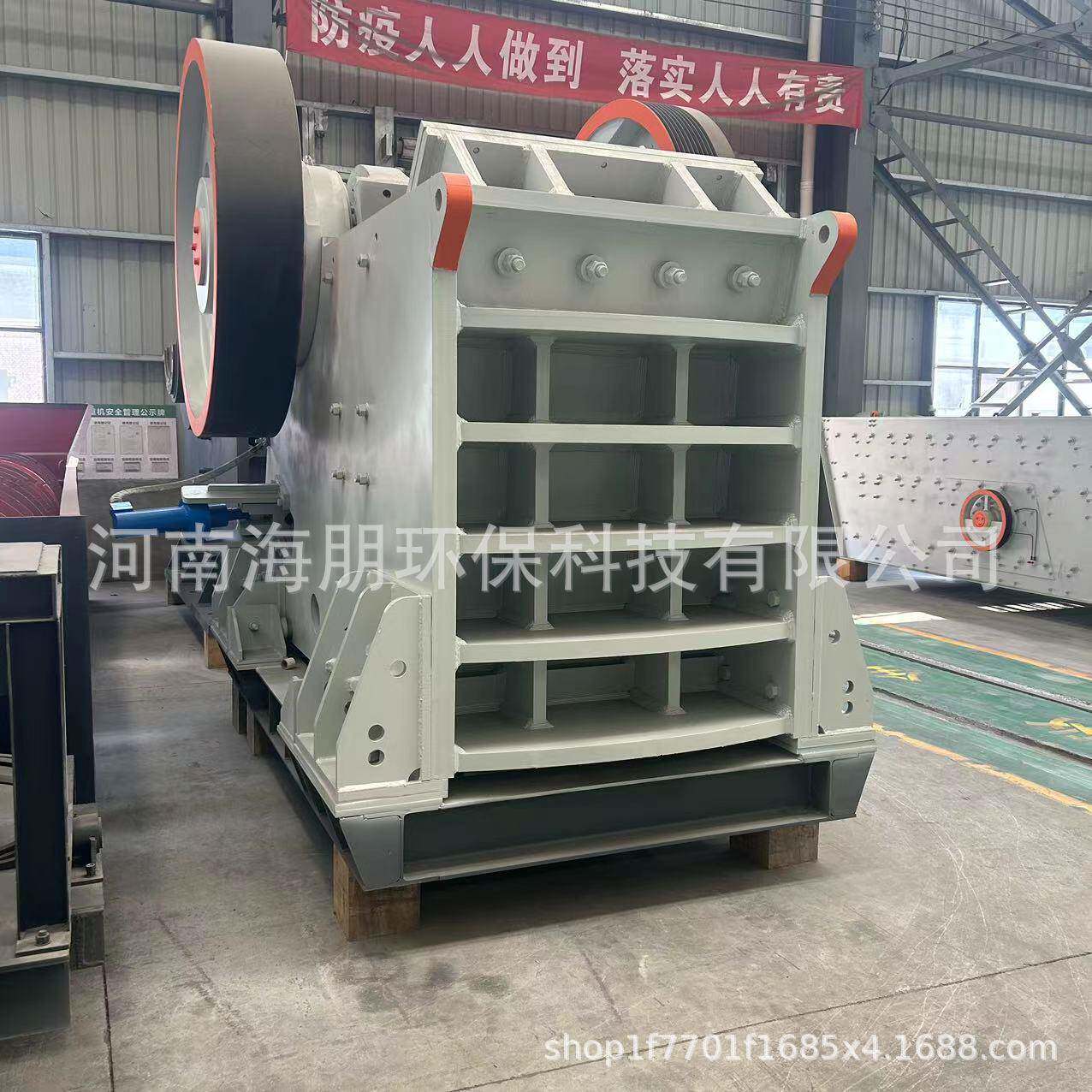 鄂破优惠500*750大石块建筑垃圾鹅卵石石灰石细牙碎石机不堵料