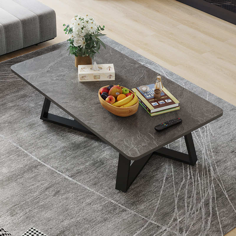 现代简约茶几组合小户型创意客厅家具小桌子北欧铁艺圆茶几轻奢