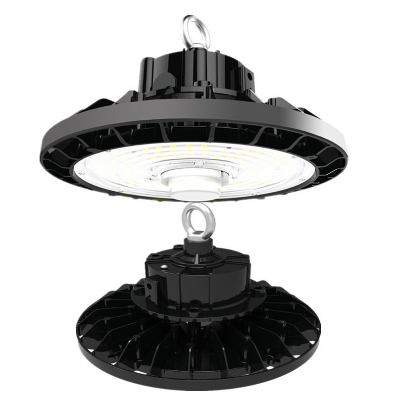 第七代LED工矿灯吊装天棚灯仓库车间UFO200w天井灯微波雷达感应灯图片