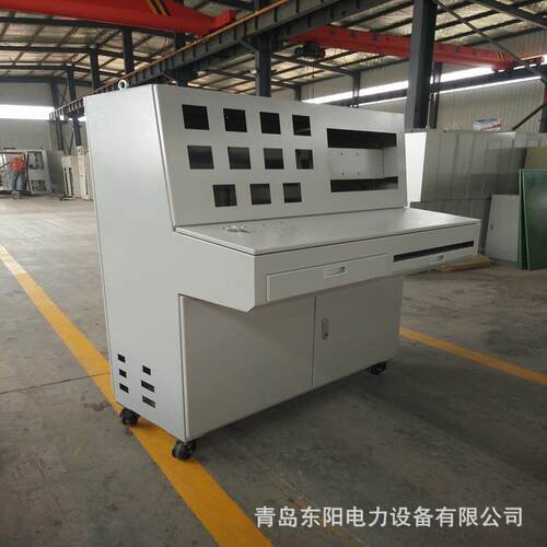 斜面操作台工业系统控制台琴式操作台办公桌电脑控制台柜