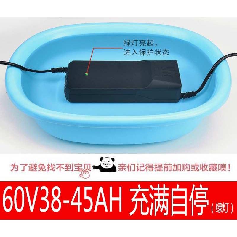 力华防水电动电瓶车充电器72v20ah32智能自动断电三轮车通用雅迪