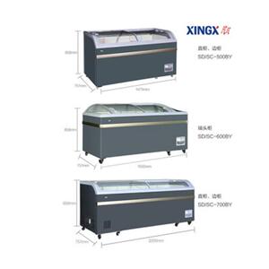 星（组XINGX）冰商用大容柜量卧式单冷柜星SD/SC-509BYE超市530合