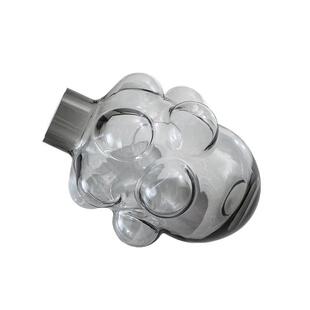 创意现代简约气泡 玻璃花瓶客厅样板间 花瓶插花高级感装饰品摆件