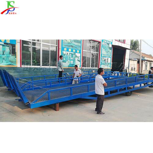 物移动式车桥 货装卸辅助设备 PTN升大挂车货登物可降液压式装卸