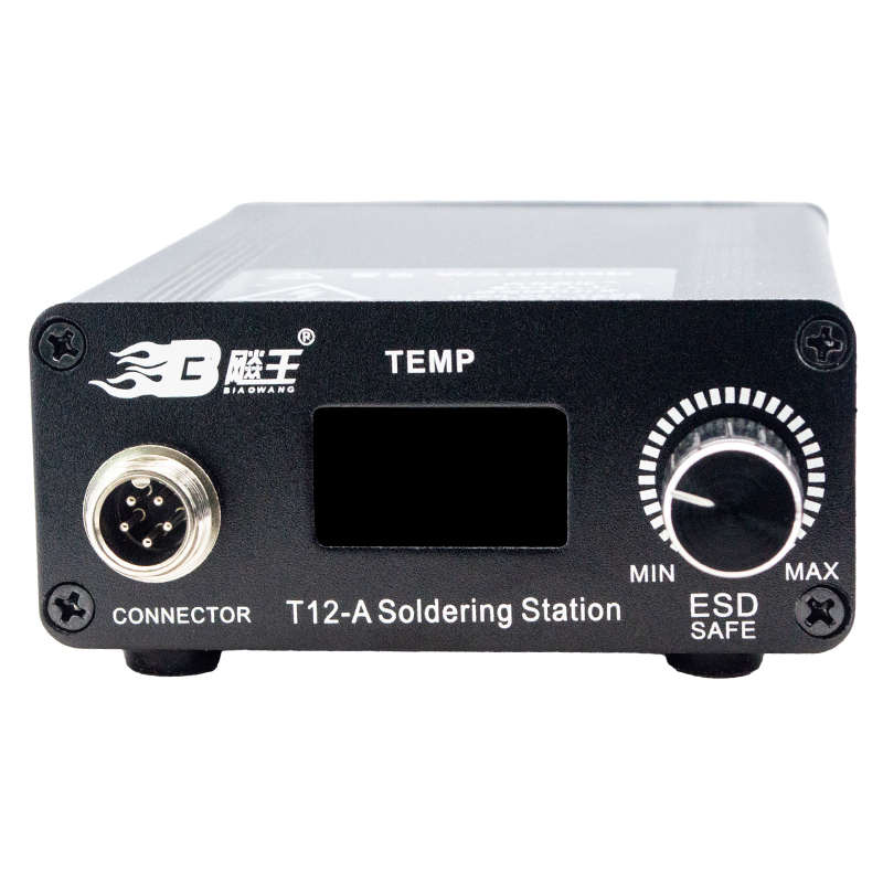 飚王T12智能恒温数显电烙铁75W大功率手机维修焊台铝合金快速升温