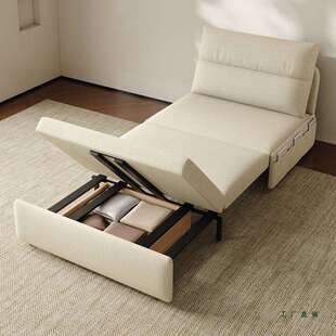 新款公寓两用二合一体简约小户型现代单人1米2可伸缩沙发床