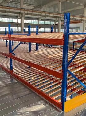 电商分拣架厂家流货利架车滑动716带滚轮滚筒式架厂间条重型流利