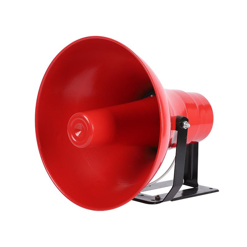 80-100W定压定阻圆口喇叭现代叫卖喊话扩音器有线车载扬声器