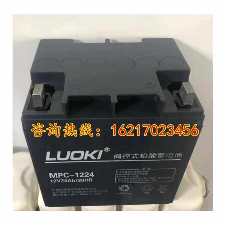 luoki洛奇mpcups1224ch蓄电池/-12v24a38a17a40a65a100a120a150ah