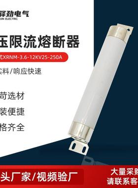 母线式高压限流熔断器XRNM-3.6-12KV25-250A高压限流熔断器