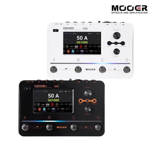 MOOER魔耳GS1000 Li电吉他综合效果器贝斯音箱采集蓝牙声卡内录