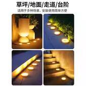 太阳氛能小庭地埋灯户外太阳能地院造景布置围灯民宿院花园装 饰地