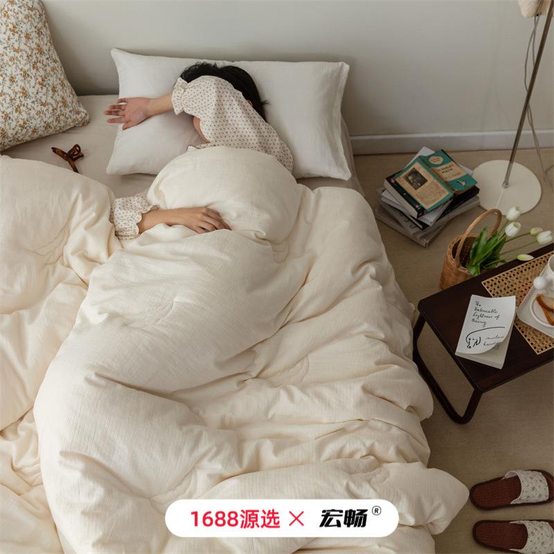 高蛋白大豆被全棉夏被春秋被冬被四季被保暖加厚冬被被芯