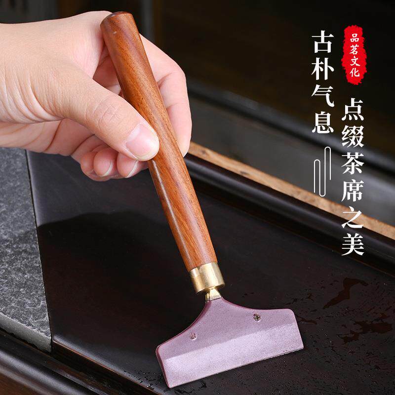 茶刮硅胶茶刷子功夫茶具刮子茶台刮水板茶道配件扫茶茶盘刷子茶器