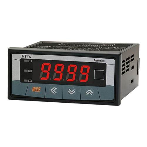 进口数字显示电压表头DC4-20mA直流模拟量PV传送输出面板表MT4W