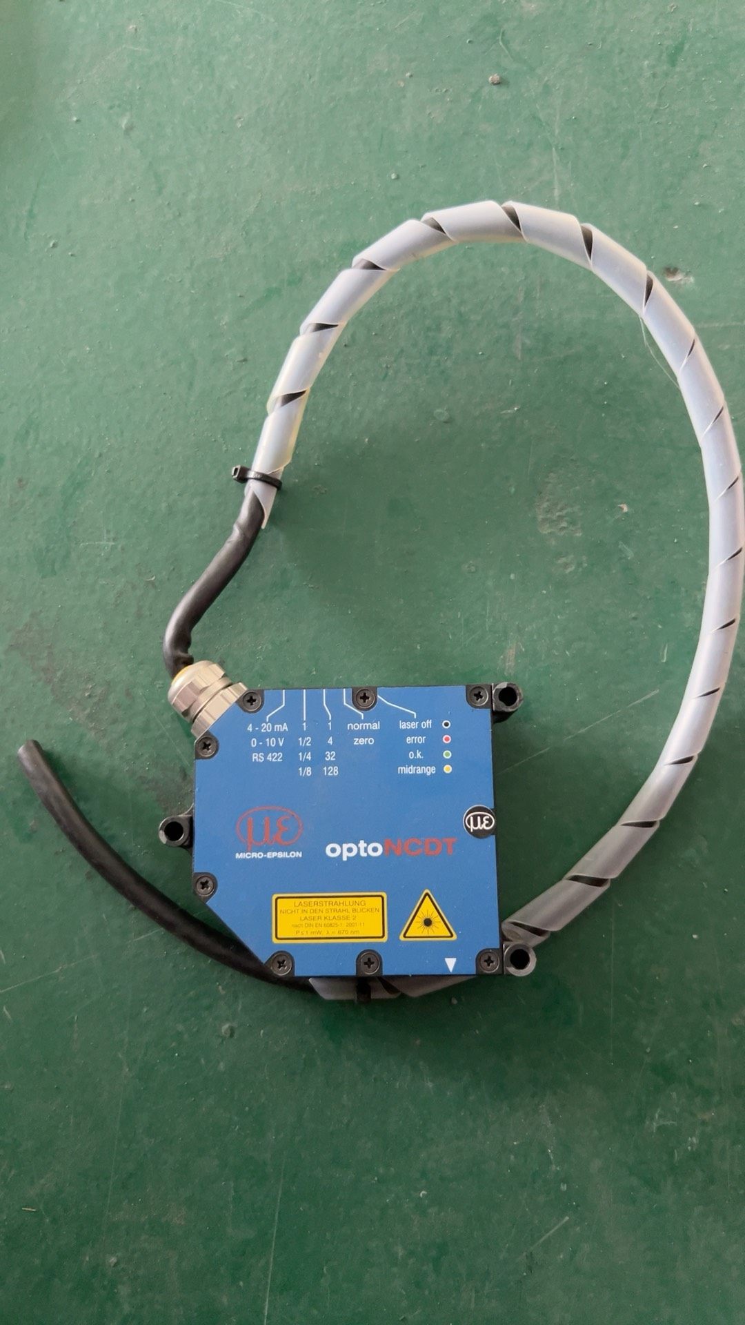 ILD1700-10DR 米铱 激光传感器，剪线了，议价