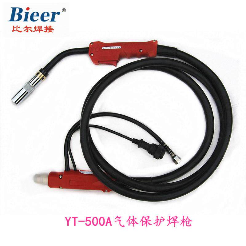 厂家供应焊枪二氧化碳气保焊YT500A5米重型焊接气保焊枪