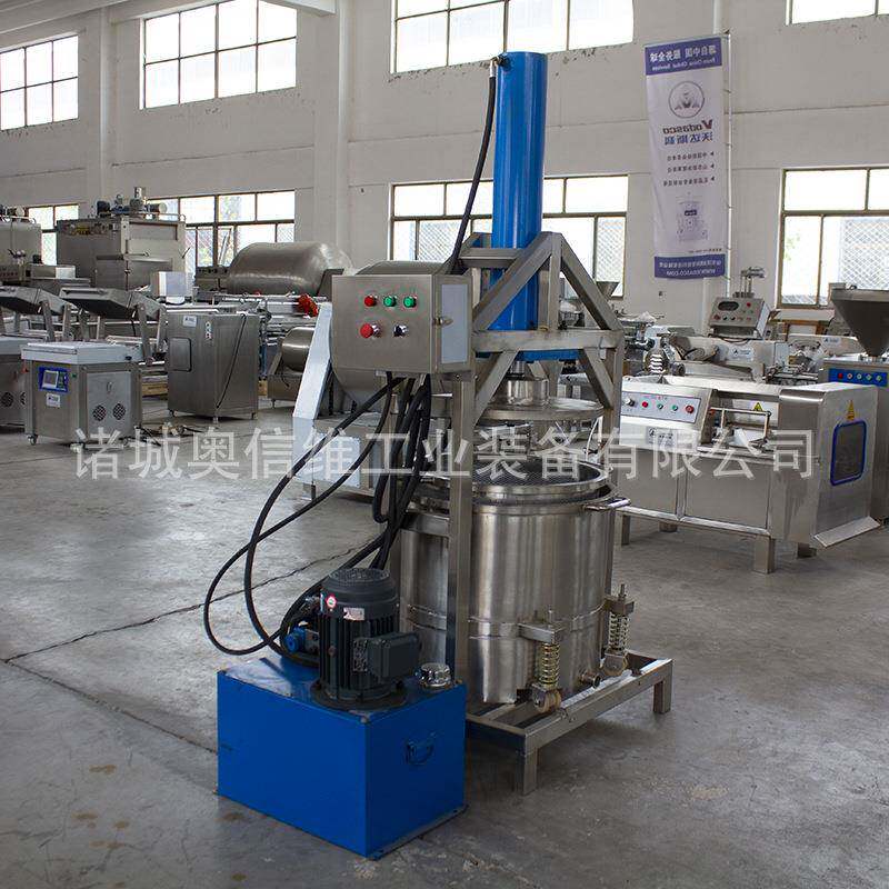 水果蔬菜液压压榨机 豆干压榨成型机 果酒渣脱水压榨机