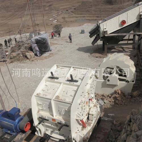 建筑垃圾破碎机 可破煤矸石粘土石灰石1214反击式破碎机