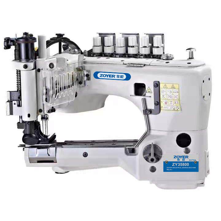 厂家出品ZY-35800D牛仔埋夹机缝合用牛仔埋夹车缝纫机高速