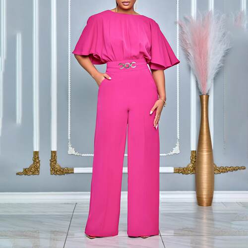 Elegant Jumpsuit for Women Dressy Sexy Plus Size Wide Leg