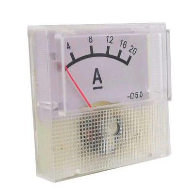 og Current Panel Meter for 0-20A Ammeter Square Current