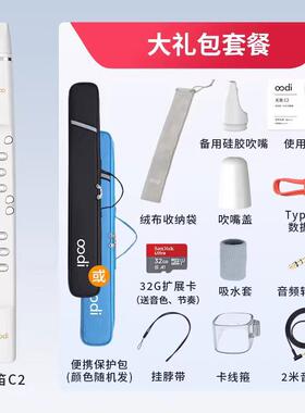 正品无笛oodi 乐C2电吹管 初学级老小孩入门器轻便人笛电子子萨克