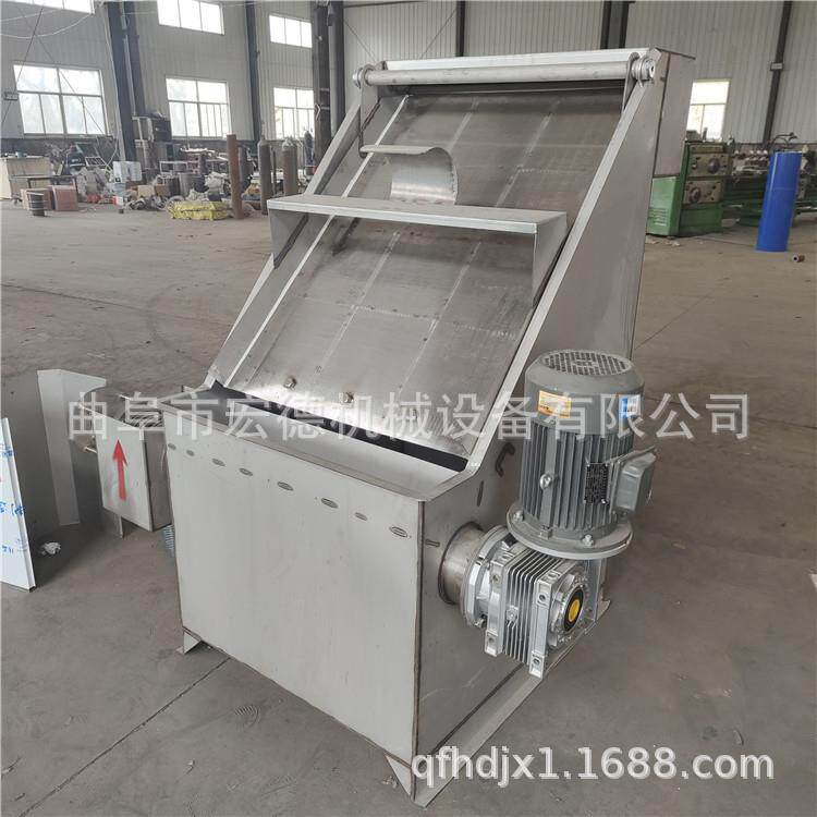 养殖粪便斜筛式分离机 滚筒微滤式干湿分离机 不锈钢防锈脱水机