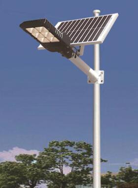 压铸一体化太阳能庭院灯LED100W路灯室外壁灯200w光控节能路灯