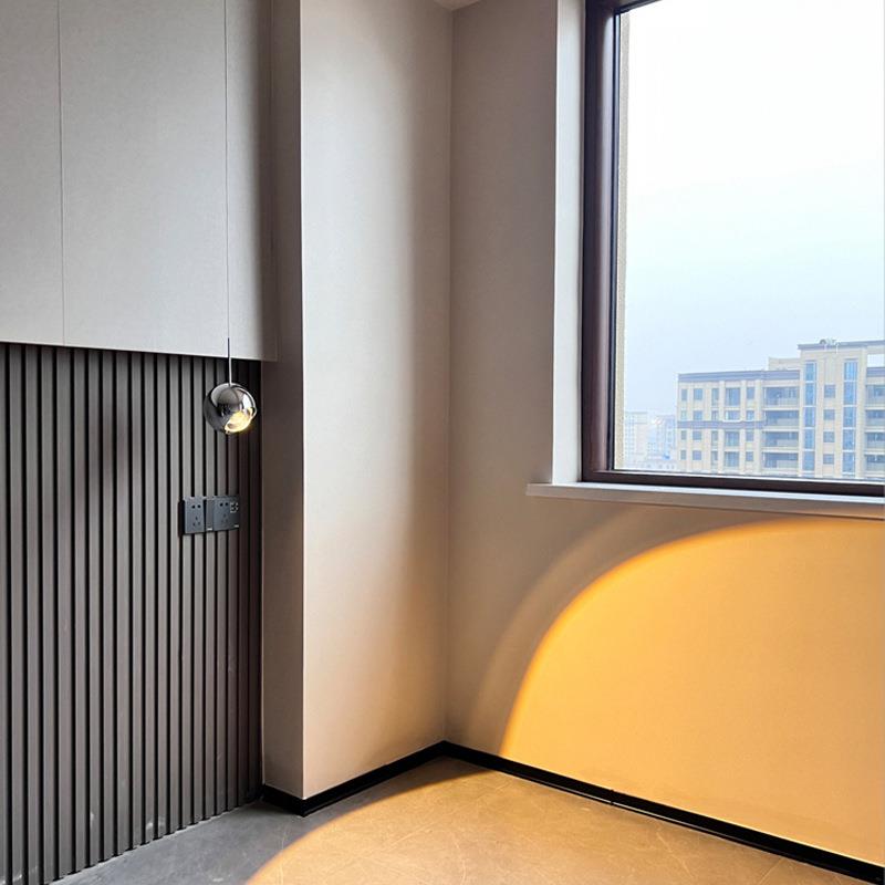 新款直销卧室床头吊灯led小吧台阳台球形简约可旋转升降餐厅灯极