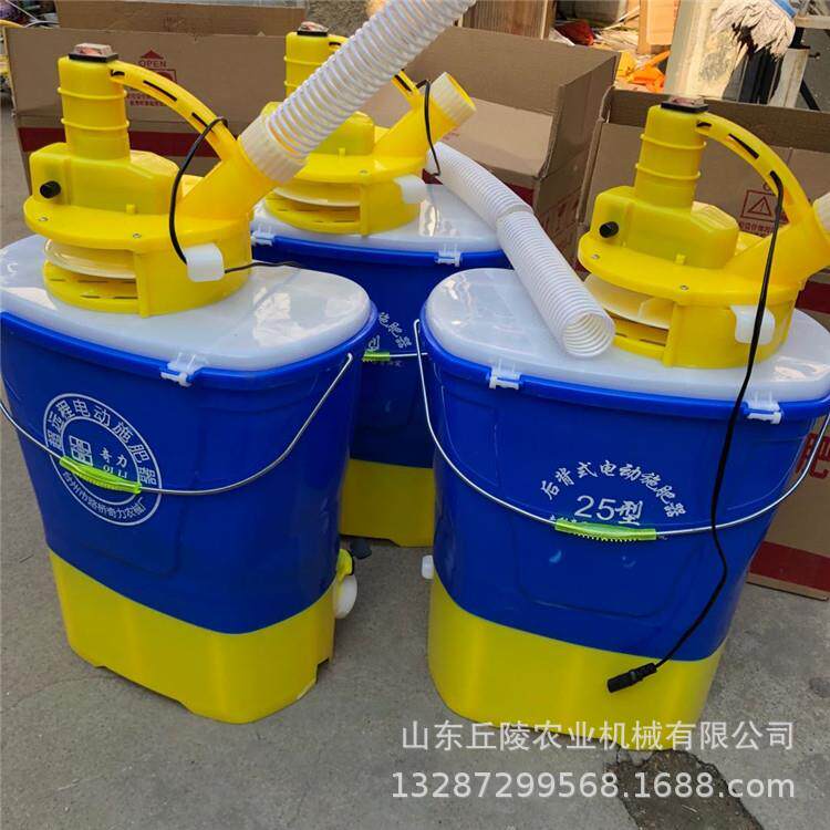 化肥机施肥器肥料机多用自动投料机手动施肥机农用电动充电果树