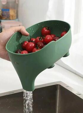 Elephant Drain Basket Multi-purpose Kitchen Storage Drain Ba