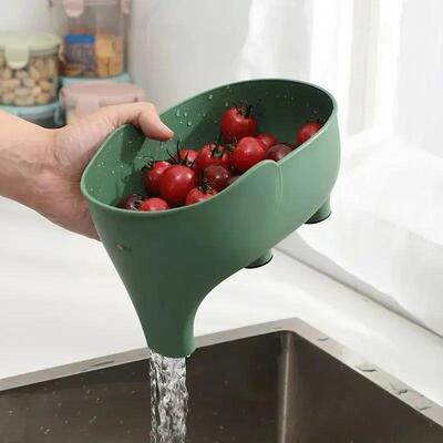 Elephant Drain Basket Multi-purpose Kitchen Storage Drain Ba
