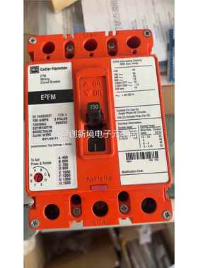 Cutler-Hammer路器 E2FM E150A 100断0VA C 2FM150TM议价