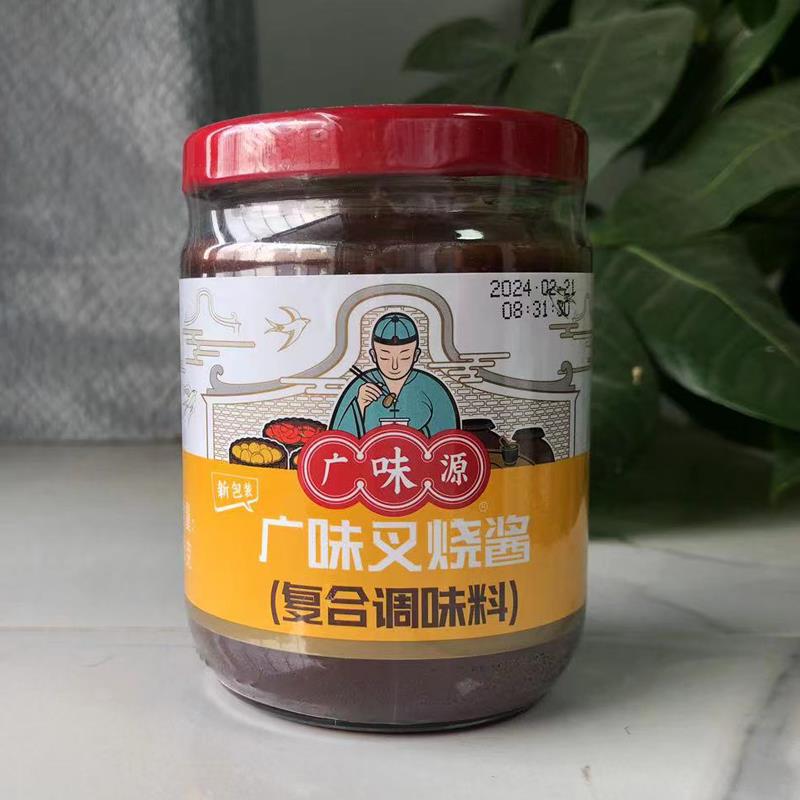 广味源叉烧酱270克 风味调味酱餐饮调味酱烧烤蒜蓉辣椒酱海鲜酱