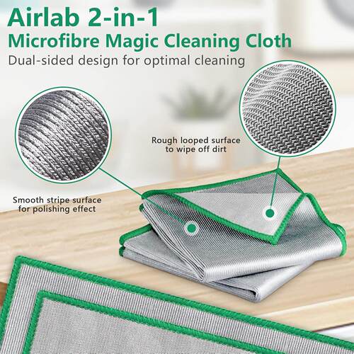 Glass Polishing Cloth Miracle Microfiber Cleaning Rags