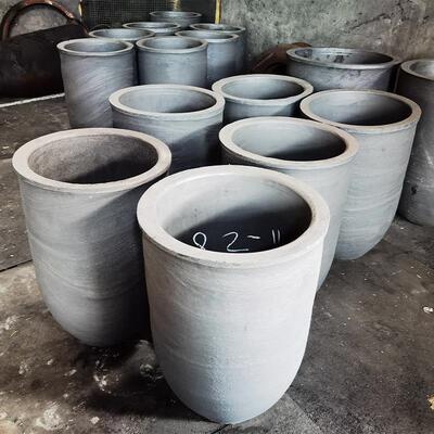 12铝-0#8石墨坩埚耐家高温熔化金银WNF铜金属厂直发冶金专用