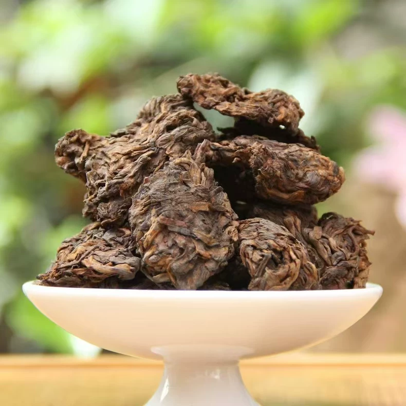 普洱茶老茶頭普洱熟茶 雲南普洱茶老茶頭500克 普洱茶 BUASHOP普洱老茶