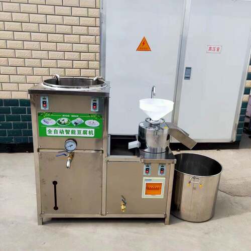 上海多用型全自动豆腐机 耐用豆腐加工设备 综合豆制品机器操作简