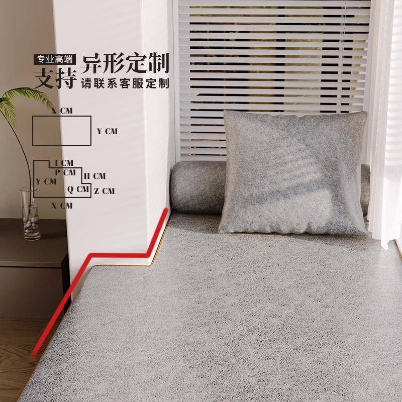 网红现代简约科技布飘窗垫乳胶椰棕窗台垫现代卧室阳飘窗台垫海绵
