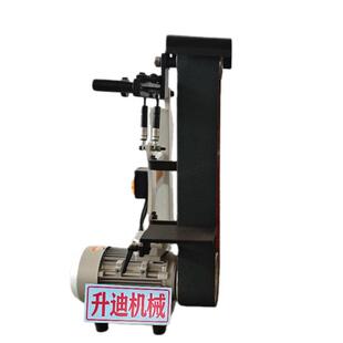 工业砂带机工厂用金属除锈平面打磨抛光外圆打磨机小型立式砂带机
