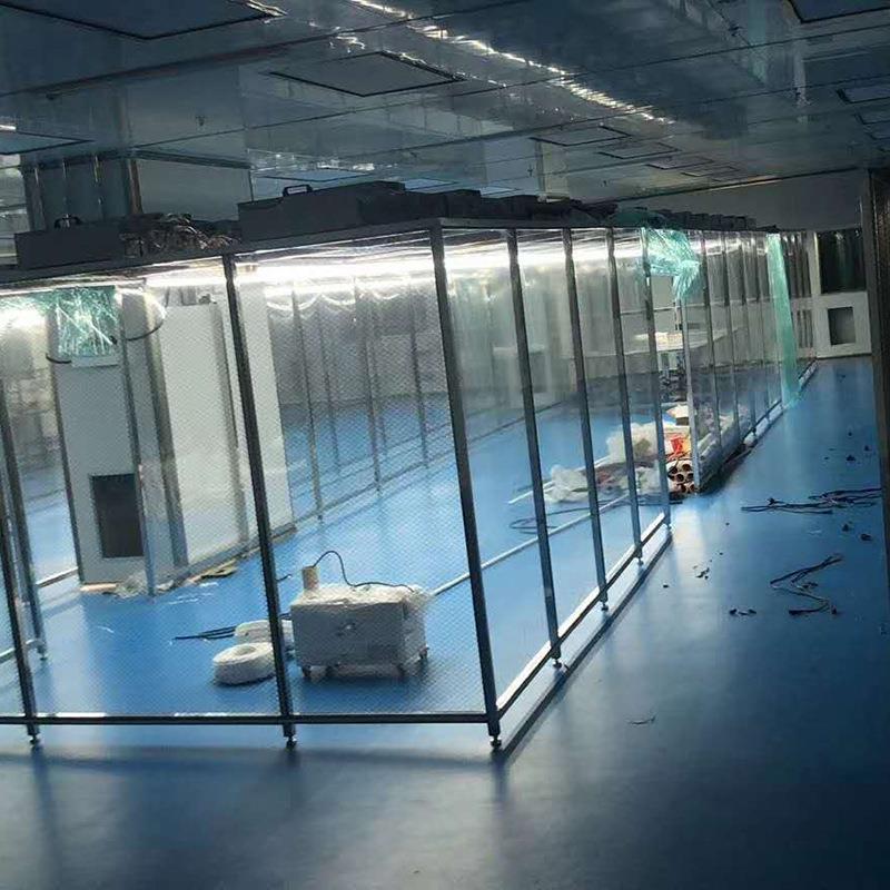 深圳洁净无尘棚 洁净无尘棚百级千级万级简易净化棚移动FFU实验室