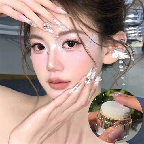 亮晶晶的仙女魔尘粉！新娘结婚高光粉身体闪光粉亮晶晶锁骨蹦迪